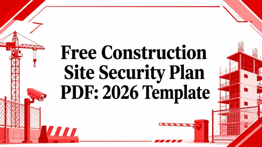 construction site security plan pdf construction site