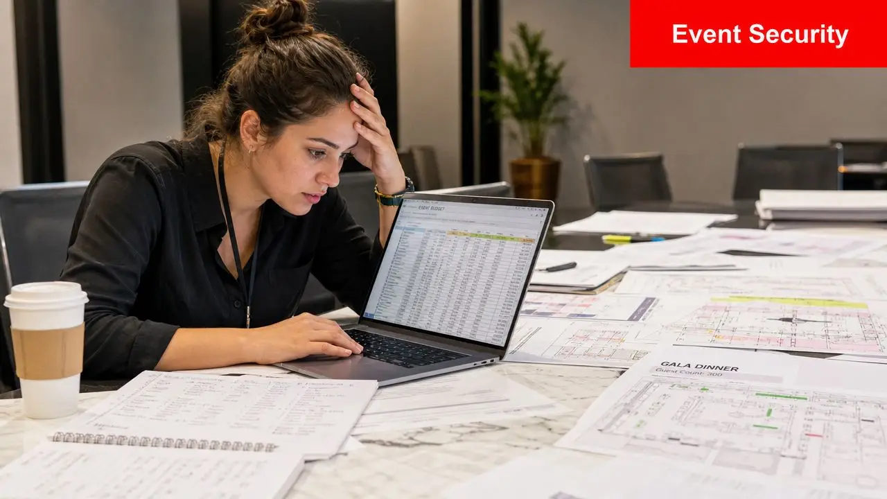 Planning Your Event Budget The Security Question
