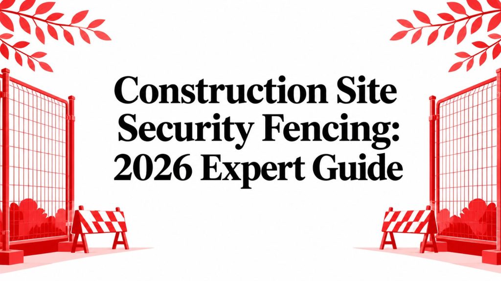 construction site security fencing security fencing