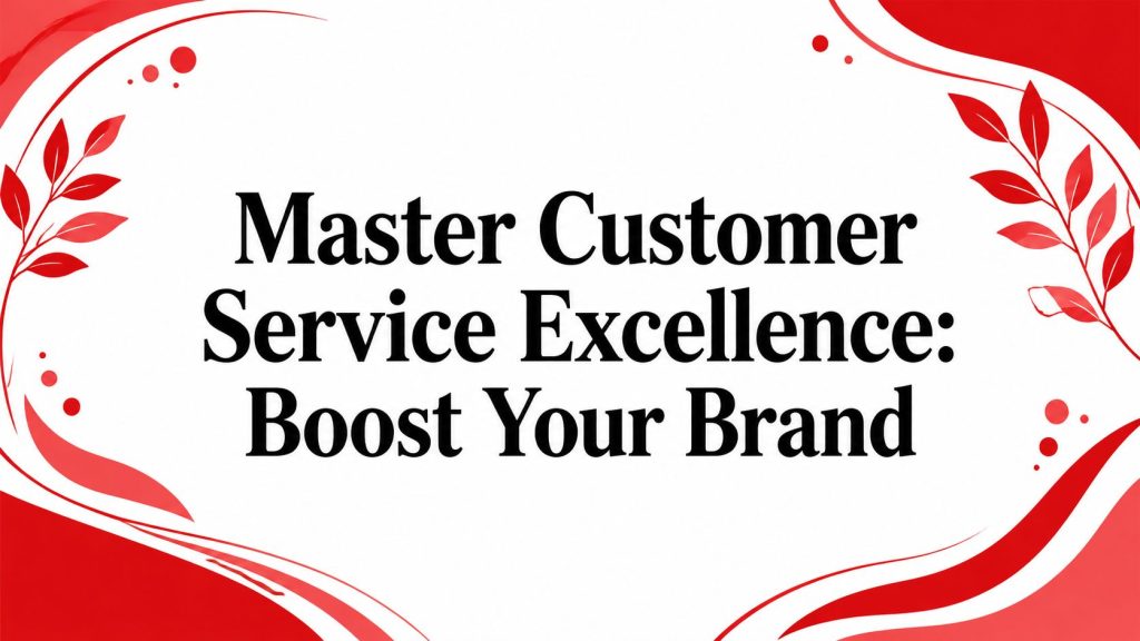 customer service excellence brand boost