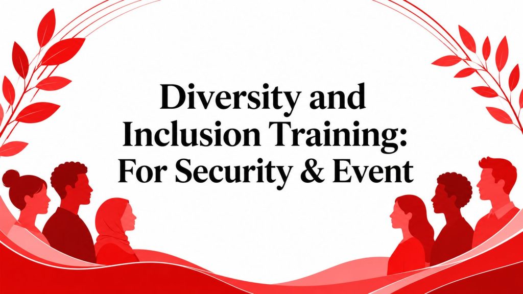 Diversity and Inclusion Training: For Security & Event 25 diversity and inclusion training diversity training