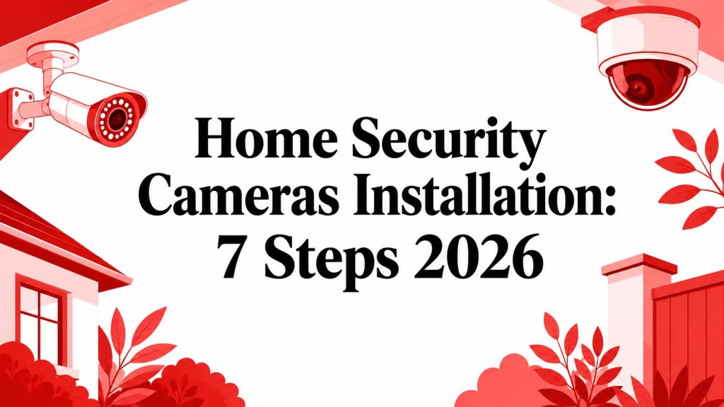 Home Security Cameras Installation: 7 Steps 2026 1 home security cameras installation security cameras
