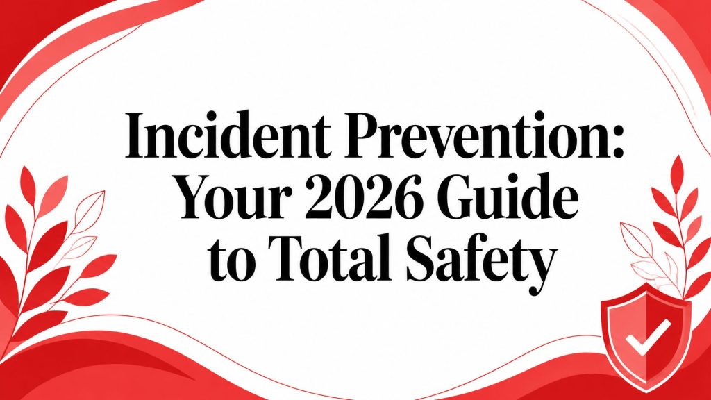 Incident Prevention: Your 2026 Guide to Total Safety 14 incident prevention safety guide