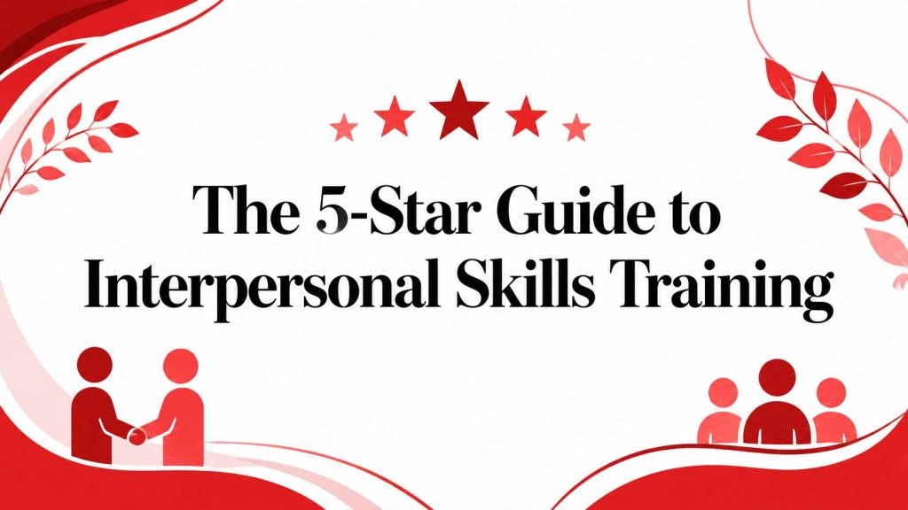 interpersonal skills training handshake graphic