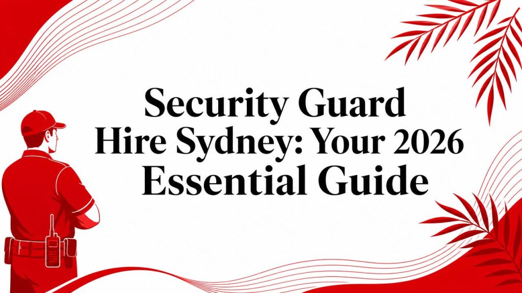 security guard hire sydney security guard