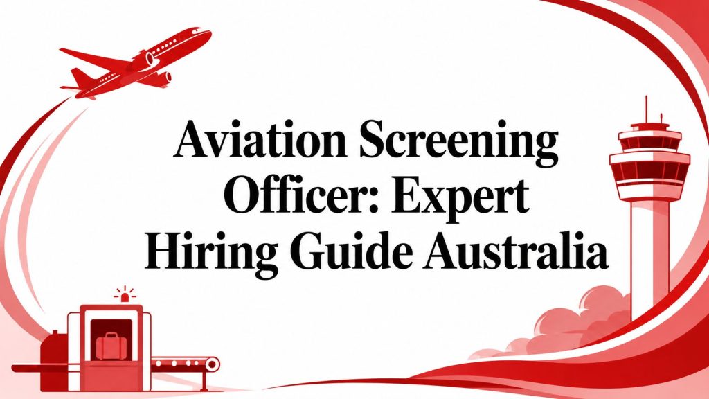 aviation screening officer airport security