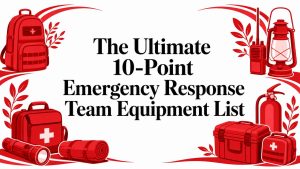 The Ultimate 10-Point Emergency Response Team Equipment List