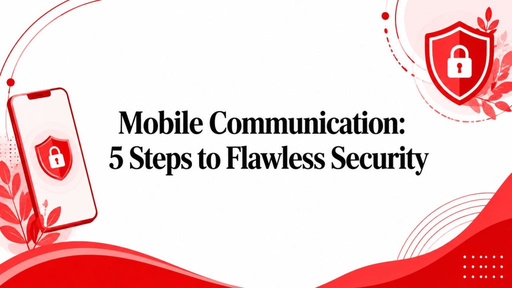 mobile communication security shield