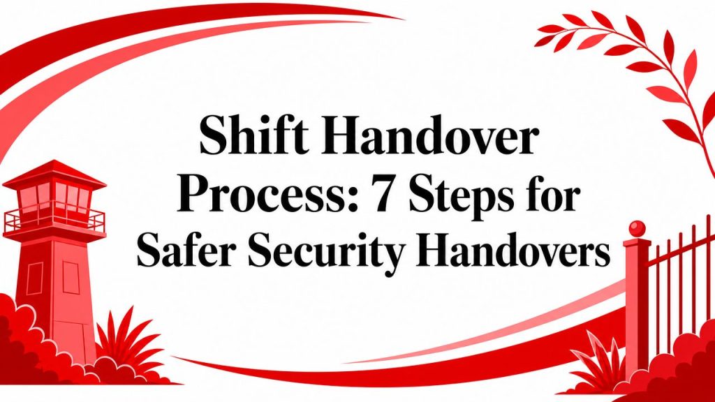 Shift Handover Process: 7 Steps for Safer Security Handovers 1 shift handover process security procedures