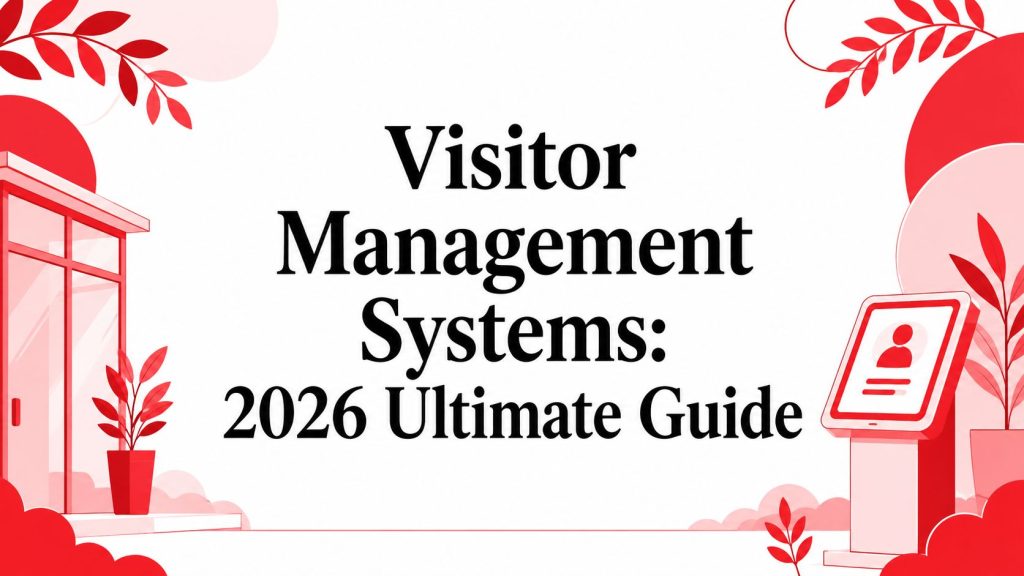 visitor management systems digital kiosk