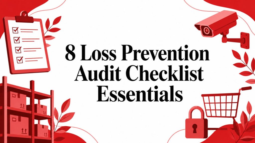 loss prevention audit checklist security audit