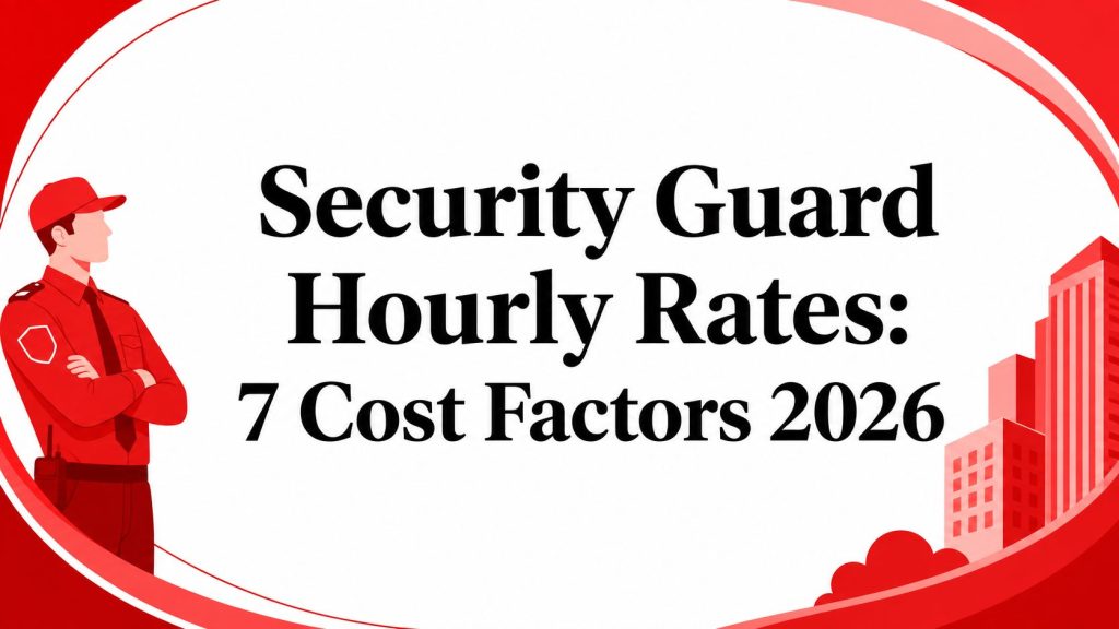 security guard hourly rates guard illustration