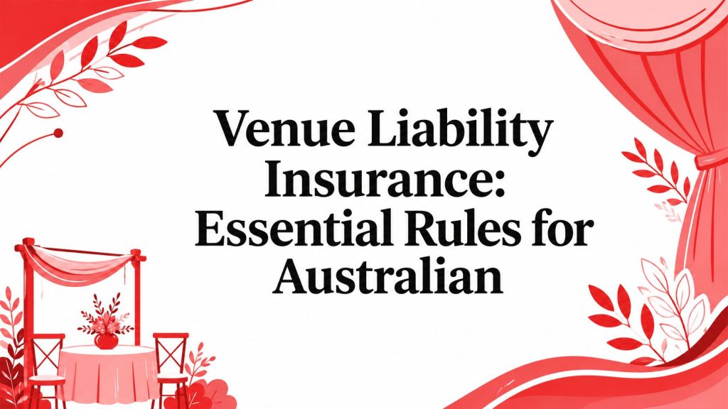 venue liability insurance wedding decor