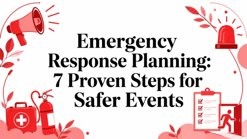 Emergency Response Planning: 7 Proven Steps for Safer Events 1 emergency response planning safety guide