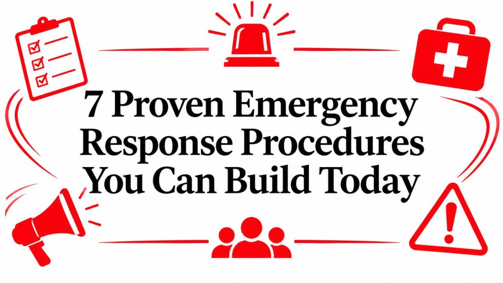 7 Proven Emergency Response Procedures You Can Build Today 1 emergency response procedures safety guide