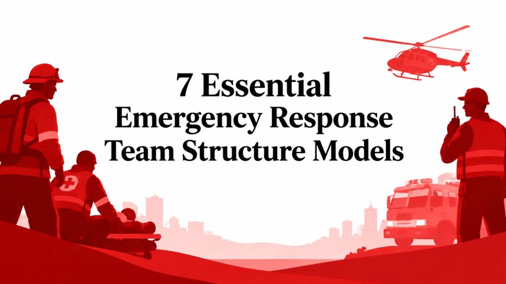 7 Essential Emergency Response Team Structure Models 14 emergency response team structure emergency responders