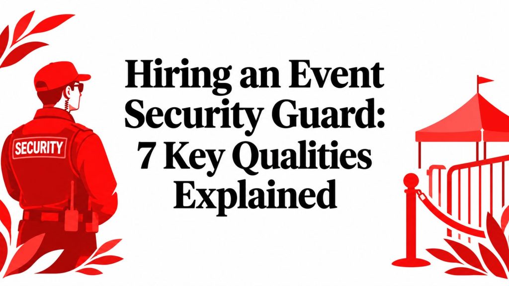 event security guard security professional