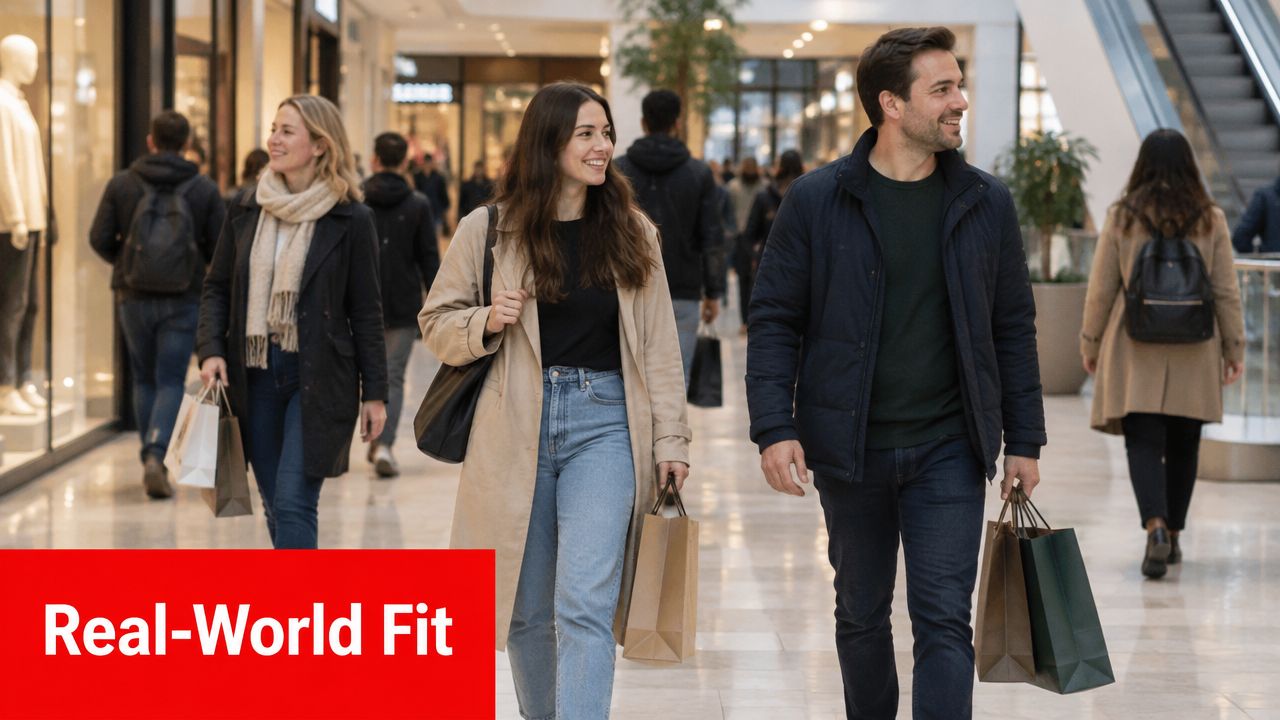 5 Proven Incident Response Capability Steps 3 A diverse group of people shopping and walking through a modern, well-lit indoor shopping mall.