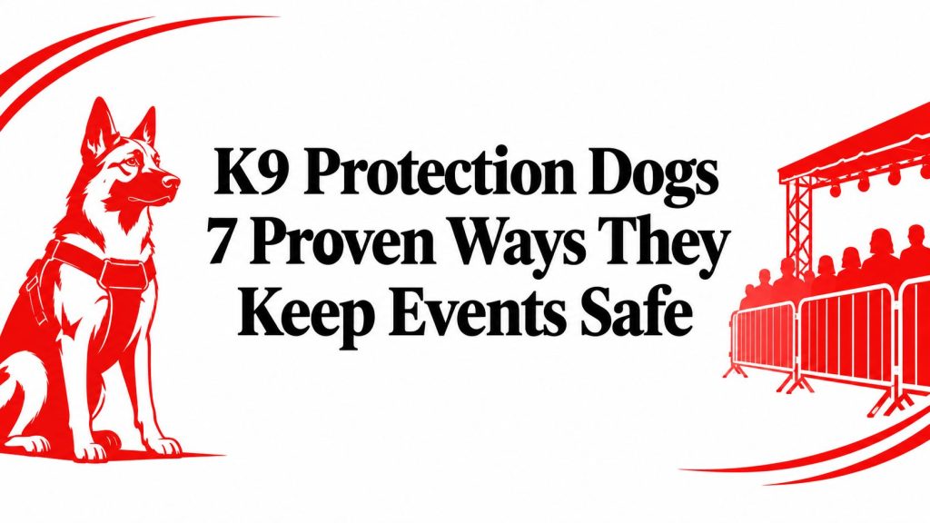 K9 Protection Dogs 7 Proven Ways They Keep Events Safe 5 k9 protection dogs security dog