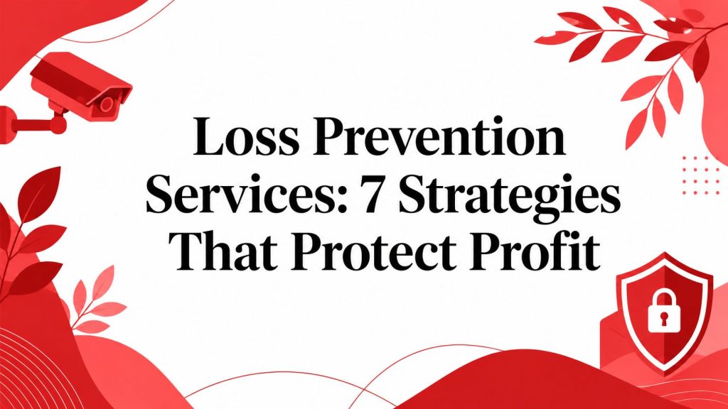 Loss Prevention Services: 7 Strategies That Protect Profit 8 loss prevention services security protection