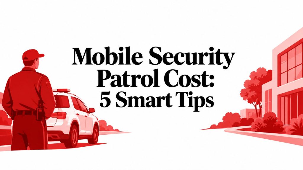 Mobile Security Patrol Cost: 5 Smart Tips 17 mobile security patrol cost security patrol