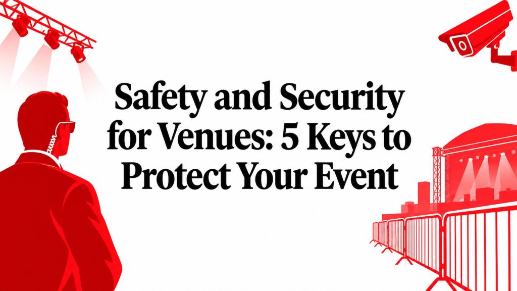 Safety and Security for Venues: 5 Keys to Protect Your Event 10 safety and security event security