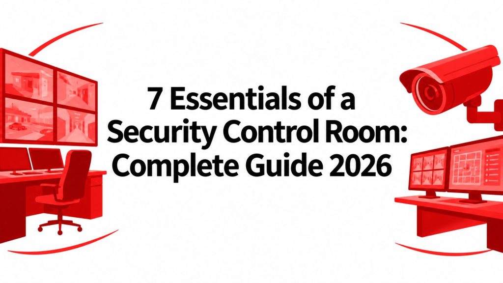 security control room surveillance monitoring