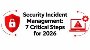 Security Incident Management: 7 Critical Steps for 2026